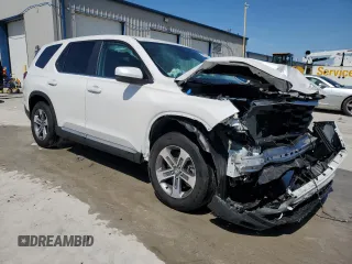 2024 Honda Pilot EX-L with VIN 5FNYG1H43RB018549, listed as a Copart auction lot 56435985 with 16,239 mi miles and Salvage title. Bid and sale history available at DreamBid. Image 4.