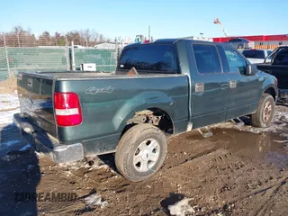 2004 Ford F-150 XLT with VIN 1FTPW14584KC75683, listed as a IAAI auction lot 41224632 with 349,638 mi miles. Bid and sale history available at carsss.com. Image 4.
