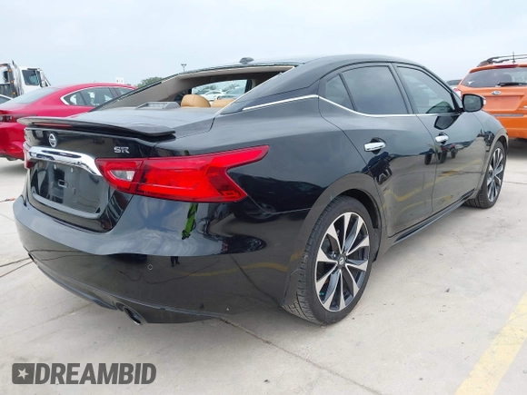 2016 Nissan Maxima SV z VIN 1N4AA6AP2GC376472, wystawiony jako IAAI lot #42115734 z przebiegiem 98 432 mil mil oraz . Historia ofert i sprzedaży dostępna na DreamBid. Obrazek 4.