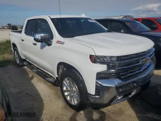 2021 Chevrolet Silverado 1500 LTZ with VIN 3GCUYGED2MG197186, listed as a Copart auction lot 79077174 with 32,064 mi miles and Non Repairable. Bid and sale history available at carsss.com. Image 4.