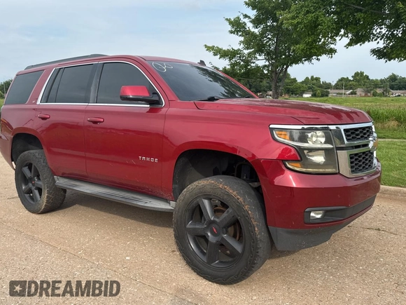 2015 Chevrolet Tahoe LT z VIN 1GNSKBKC4FR103035, wystawiony jako Copart lot #60753305 z przebiegiem 226 136 mil mil oraz Czysty tytuł • Clean title. Historia ofert i sprzedaży dostępna na DreamBid. Obrazek 1.