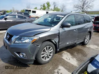 2016 Nissan Pathfinder SV с VIN 5N1AR2MM3GC622258, выставлен на аукционе Copart как лот 53567445 с пробегом 142 021 миль миль и Списание • Salvage title. История ставок и продаж доступна на DreamBid. Изображение 1.
