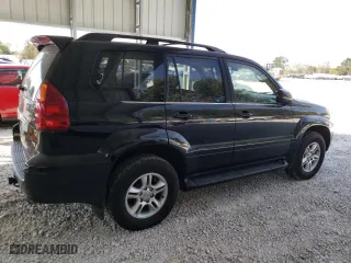 2007 Lexus GX 470 with VIN JTJBT20X170134631, listed as a Copart auction lot 69843724 with 285,469 mi miles and Salvage Title. Bid and sale history available at carsss.com. Image 3.
