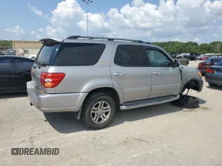 2003 Toyota Sequoia Limited with VIN 5TDBT48A93S176258, listed as a Copart auction lot 80664124 with 195,767 mi miles and Non Repairable. Bid and sale history available at DreamBid. Image 3.