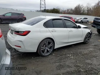 2023 BMW 3 Series 330i xDrive with VIN 3MW89FF0XP8C93020, listed as a Copart auction lot 85686374 with 0 mi miles and Salvage Title. Bid and sale history available at carsss.com. Image 3.