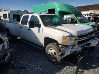 2011 Chevrolet Silverado 3500HD LT with VIN 1GC4KZC80BF153396, listed as a Copart auction lot 77978044 with 164,529 mi miles and Salvage Title. Bid and sale history available at carsss.com. Image 4.