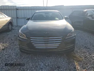 2016 Hyundai Genesis 3.8L with VIN KMHGN4JE0GU128559, listed as a Copart auction lot 70786924 with 84,452 mi miles and Salvage Title. Bid and sale history available at carsss.com. Image 5.