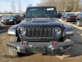 2024 Jeep Wrangler Rubicon с VIN 1C4PJXFG2RW275534, выставлен на аукционе Copart как лот 48775095 с пробегом 705 миль миль и Списание • Salvage title. История ставок и продаж доступна на DreamBid. Изображение 5.