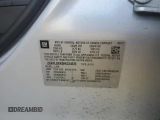 2017 GMC Terrain SLT with VIN 2GKFLUEK0H6324639, listed as a Copart auction lot 46856675 with 62,408 mi miles and Salvage Title. Bid and sale history available at DreamBid. Image 15.