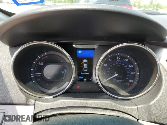 2013 Hyundai Sonata with VIN KMHEC4A46DA077537, listed as a Copart auction lot 54261175 with 125,807 mi miles and Salvage Title. Bid and sale history available at carsss.com. Image 9.