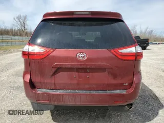 2017 Toyota Sienna LE Auto Access Seat with VIN 5TDKZ3DC2HS814633, listed as a Copart auction lot 50413255 with 56,454 mi miles and Salvage Title. Bid and sale history available at carsss.com. Image 6.