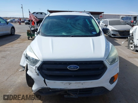 2017 Ford Escape S with VIN 1FMCU0F7XHUB21429, listed as a IAAI auction lot 41561533 with 65,134 mi miles. Bid and sale history available at carsss.com. Image 12.