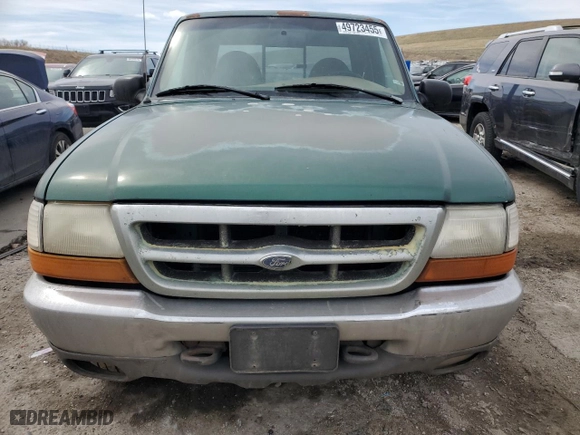 1999 Ford Ranger XLT with VIN 1FTZR15X5XPB74253, listed as a Copart auction lot 49723455 with 254,340 mi miles and Non Repairable. Bid and sale history available at carsss.com. Image 5.