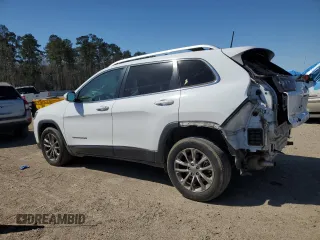 2021 Jeep Cherokee Latitude Lux with VIN 1C4PJLMX1MD211128, listed as a Copart auction lot 48470285 with 46,544 mi miles and Salvage Title. Bid and sale history available at carsss.com. Image 2.