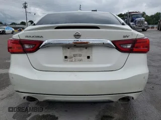 2016 Nissan Maxima SL with VIN 1N4AA6AP4GC403672, listed as a Copart auction lot 58226895 with 153,679 mi miles and Salvage title. Bid and sale history available at DreamBid. Image 6.
