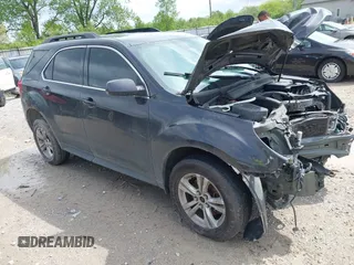 2015 Chevrolet Equinox LT z VIN 1GNFLFEK4FZ135685, wystawiony jako IAAI lot #42177710 z przebiegiem 95 214 mil mil oraz . Historia ofert i sprzedaży dostępna na DreamBid. Obrazek 1.