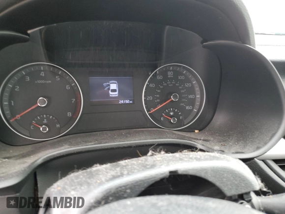 2020 Kia Forte LXS with VIN 3KPF24AD0LE187362, listed as a Copart auction lot 51643495 with 24,192 mi miles and Salvage Title. Bid and sale history available at carsss.com. Image 9.