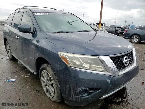 2013 Nissan Pathfinder SV with VIN 5N1AR2MN5DC676987, listed as a Copart auction lot 47440905 with 128,905 mi miles and Clean Title. Bid and sale history available at carsss.com. Image 12.