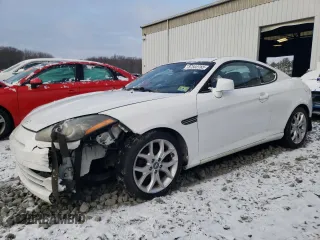 2008 Hyundai Tiburon GT z VIN KMHHN66F68U269896, wystawiony jako Copart lot #87502765 z przebiegiem 196 437 mil mil oraz Szkoda całkowita • Salvage title. Historia ofert i sprzedaży dostępna na DreamBid. Obrazek 1.