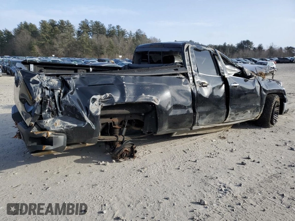 2015 Chevrolet Silverado 1500 LTZ with VIN 1GCVKSECXFZ333468, listed as a Copart auction lot 41602115 with 195,733 mi miles and Salvage Title. Bid and sale history available at carsss.com. Image 3.