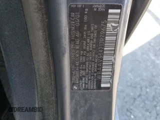 2001 BMW 3 Series 330i with VIN WBAAV53421JR79675, listed as a Copart auction lot 50988985 with 134,600 mi miles and Salvage Title. Bid and sale history available at carsss.com. Image 12.