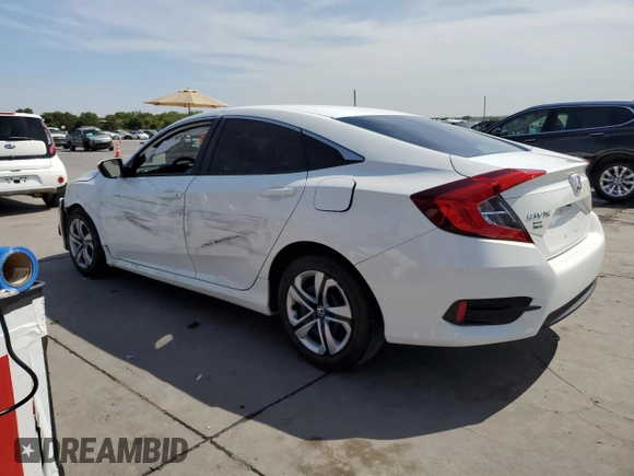 2018 Honda Civic LX with VIN 2HGFC2F52JH573884, listed as a Copart auction lot 67875124 with 79,240 mi miles and Clean Title. Bid and sale history available at carsss.com. Image 2.