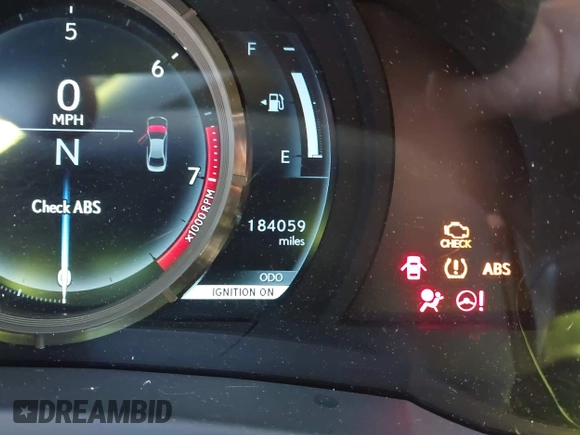 2014 Lexus IS 350 с VIN JTHCE1D24E5000740, выставлен на аукционе IAAI как лот 42037064 с пробегом 184 059 миль миль и . История ставок и продаж доступна на DreamBid. Изображение 7.