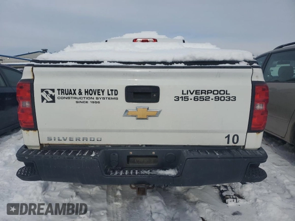2016 Chevrolet Silverado 1500 Work Truck with VIN 1GCVKNEC3GZ119618, listed as a Copart auction lot 42025555 with 163,383 mi miles and Salvage Title. Bid and sale history available at carsss.com. Image 6.