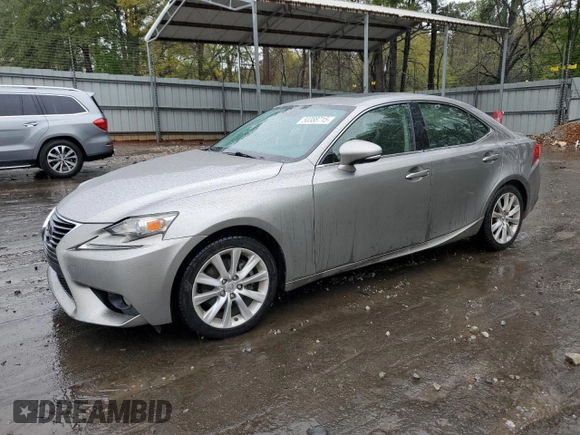 2014 Lexus IS 250 with VIN JTHBF1D28E5022507, listed as a Copart auction lot 50388715 with 170,941 mi miles and Salvage Title. Bid and sale history available at DreamBid. Image 1.