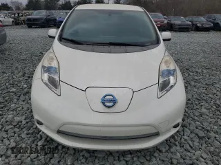 2014 Nissan LEAF SL with VIN 1N4AZ0CP1EC331815, listed as a Copart auction lot 49393085 with 76,817 mi miles and Salvage Title. Bid and sale history available at carsss.com. Image 5.
