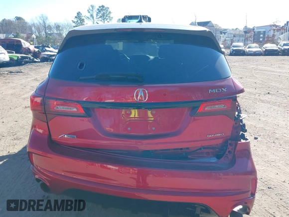 2020 Acura MDX w/Advance/Entertainment Pkg with VIN 5J8YD4H93LY000194, listed as a IAAI auction lot 41292756 with 55,274 mi miles. Bid and sale history available at carsss.com. Image 16.