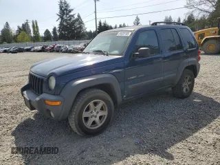 2003 Jeep Liberty Sport with VIN 1J4GL48K83W692264, listed as a Copart auction lot 54525105 with 176,056 mi miles and Salvage Title. Bid and sale history available at carsss.com. Image 1.