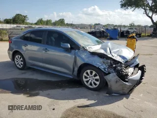 2021 Toyota Corolla LE with VIN 5YFEPMAE8MP236376, listed as a Copart auction lot 51370705 with 43,029 mi miles and Salvage Title. Bid and sale history available at carsss.com. Image 4.