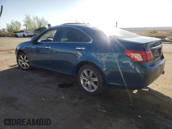 2007 Lexus ES 350 with VIN JTHBJ46G172023849, listed as a Copart auction lot 51713655 with 159,168 mi miles and Salvage Title. Bid and sale history available at carsss.com. Image 2.