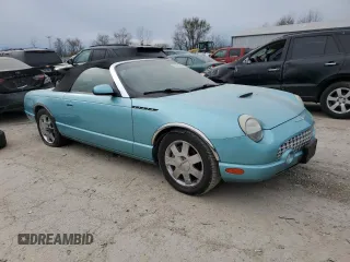 2002 Ford Thunderbird Hardtop Premium with VIN 1FAHP60A62Y117960, listed as a Copart auction lot 82361264 with Not Provided miles and Salvage Title. Bid and sale history available at DreamBid. Image 4.