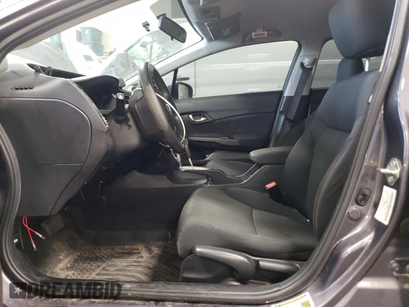 2015 Honda Civic Sedan SE with VIN 19XFB2F78FE246430, listed as a Copart auction lot 51172135 with 69,857 mi miles and Salvage Title. Bid and sale history available at carsss.com. Image 7.