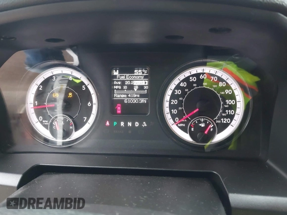 2022 Ram 1500 SLT z VIN 1C6RR6LG9NS198010, wystawiony jako IAAI lot #41702205 z przebiegiem 61 030 mil mil oraz . Historia ofert i sprzedaży dostępna na DreamBid. Obrazek 7.