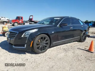 2018 Cadillac CT6 Luxury RWD z VIN 1G6KC5RX5JU100198, wystawiony jako Copart lot #80002834 z przebiegiem 66 374 mil mil oraz Szkoda całkowita • Salvage title. Historia ofert i sprzedaży dostępna na DreamBid. Obrazek 1.
