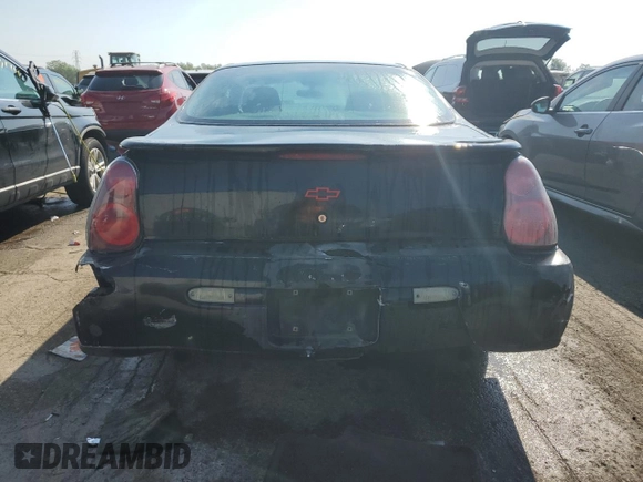 2003 Chevrolet Monte Carlo SS with VIN 2G1WX12K239350310, listed as a Copart auction lot 68353444 with 0 mi miles and Salvage Title. Bid and sale history available at carsss.com. Image 6.