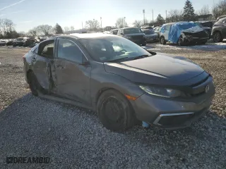 2019 Honda Civic Sedan LX with VIN 2HGFC2F66KH567841, listed as a Copart auction lot 42167145 with 86,934 mi miles and Salvage Title. Bid and sale history available at carsss.com. Image 4.