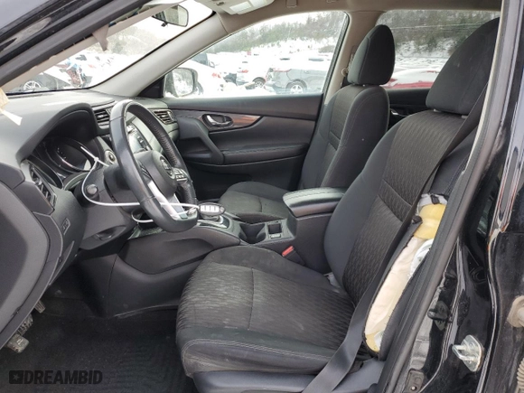 2017 Nissan Rogue SL with VIN 5N1AT2MV7HC852493, listed as a Copart auction lot 89066375 with 146,342 mi miles and Salvage Title. Bid and sale history available at carsss.com. Image 7.