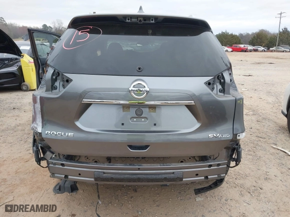 2018 Nissan Rogue S with VIN KNMAT2MVXJP614205, listed as a IAAI auction lot 41843085 with 84,693 mi miles. Bid and sale history available at carsss.com. Image 6.