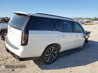 2021 Cadillac Escalade Sport Platinum with VIN 1GYS4GKL7MR309313, listed as a Copart auction lot 89160815 with 33,540 mi miles and Salvage title. Bid and sale history available at DreamBid. Image 3.