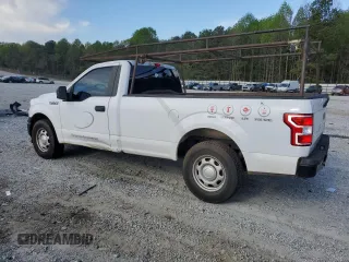 2020 Ford F-150 XL with VIN 1FTMF1C54LKD52729, listed as a Copart auction lot 52511365 with 165,123 mi miles and Clean Title. Bid and sale history available at carsss.com. Image 2.