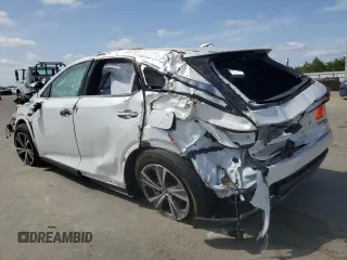 2023 Lexus RX 350h with VIN 2T2BBMCA6PC009683, listed as a Copart auction lot 50993235 with 21,001 mi miles and Salvage title. Bid and sale history available at DreamBid. Image 2.