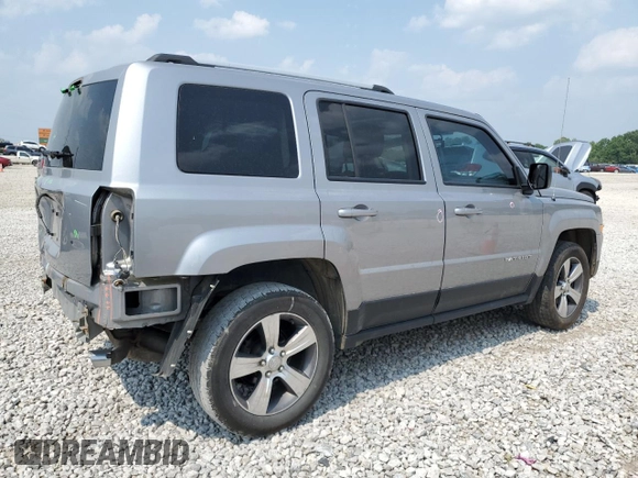 2016 Jeep Patriot Latitude with VIN 1C4NJRFB8GD658202, listed as a Copart auction lot 58961465 with 80,781 mi miles and Salvage title. Bid and sale history available at DreamBid. Image 3.