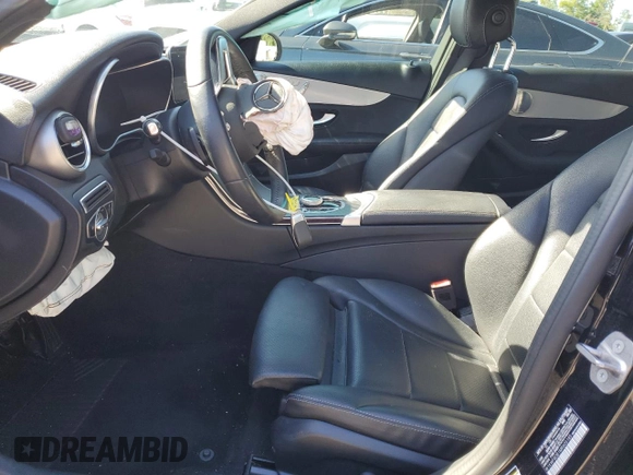 2021 Mercedes-Benz C 300 with VIN W1KWF8DB1MR605185, listed as a Copart auction lot 49703095 with Not provided miles and Non repairable. Bid and sale history available at DreamBid. Image 7.