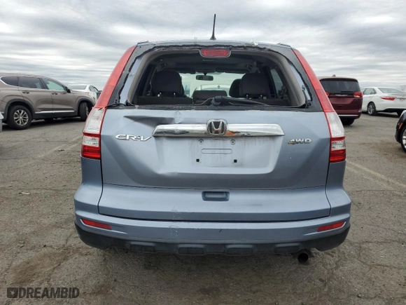 2010 Honda CR-V EX with VIN 5J6RE4H54AL050975, listed as a Copart auction lot 53867775 with 135,595 mi miles and Clean Title. Bid and sale history available at carsss.com. Image 6.