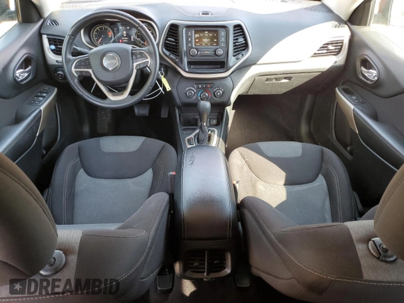 2018 Jeep Cherokee Latitude with VIN 1C4PJLCB6JD620128, listed as a Copart auction lot 49167245 with 94,352 mi miles and Salvage title. Bid and sale history available at DreamBid. Image 8.