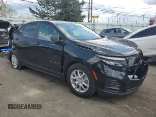 2024 Chevrolet Equinox LS with VIN 3GNAXHEGXRL366401, listed as a Copart auction lot 54582885 with 3,779 mi miles and Clean Title. Bid and sale history available at DreamBid. Image 4.